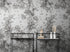 Mural de pared con ilustración de flores vintage. Papel pintado autoadhesivo en blanco y negro. N.º 6443