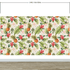 Mural de pared con ambiente tropical de piña. Papel tapiz autoadhesivo con temática hawaiana. Decoración con temática de ambiente paradisíaco. N.º 6447