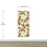 Mural de pared con ambiente tropical de piña. Papel tapiz autoadhesivo con temática hawaiana. Decoración con temática de ambiente paradisíaco. N.º 6447