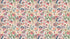 Flower Garden Illustration Wall Mural. Pastel Color Pattern Nursery, Bedroom, Kid’s Room Wall Decor. Peel and Stick Wallpaper. #6448