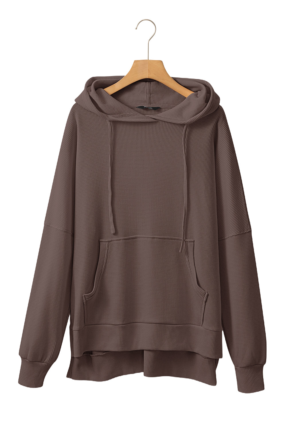 Versatile Waffle Knit Hoodie