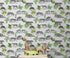 Mural de pared con estampado de tigre y leopardo. Estampado de animales de safari. #6478