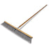 Marshalltown 16416 24" Floor Broom-Silver Flag Tip Plastic Includes 60" Threaded Handle