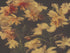 Fondo de pantalla botánico vintage con flores amarillas y fondo oscuro. #6497 