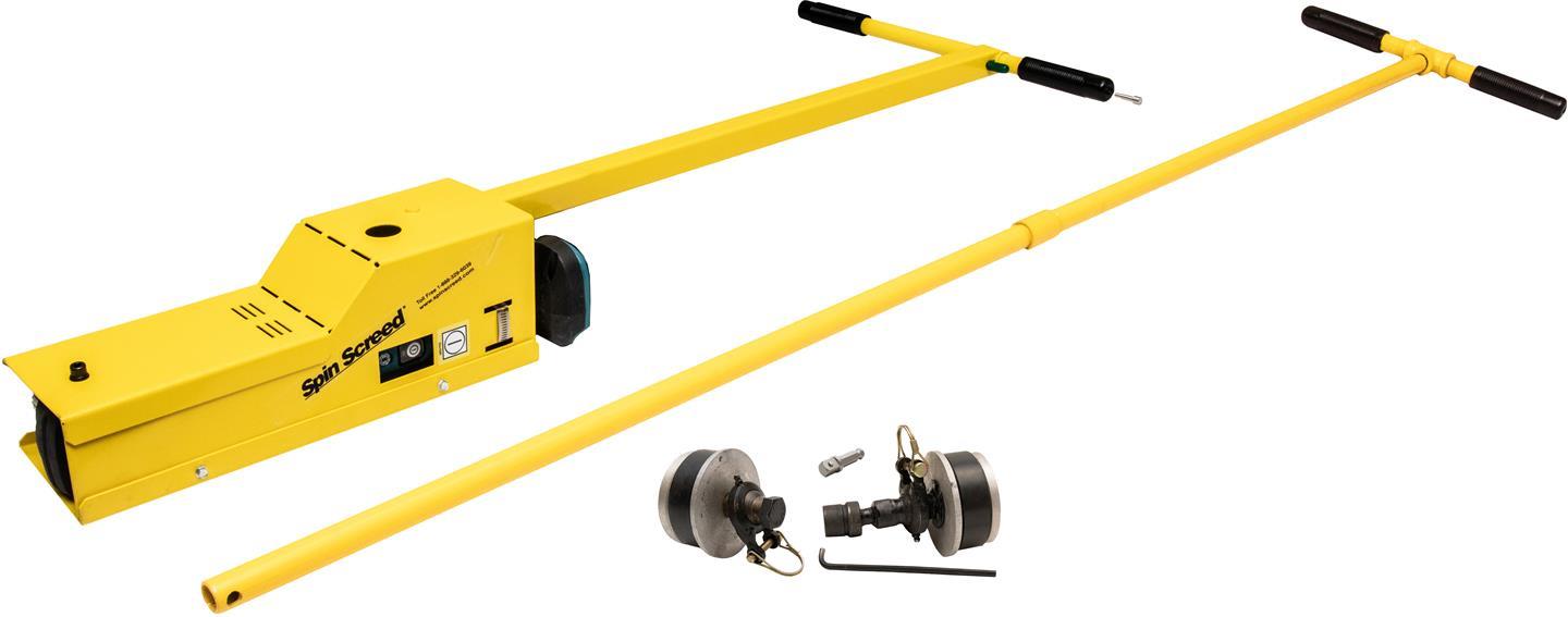 Marshalltown Battery Operated Spin Screeds Concrete Finisher