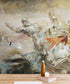 Papel pintado con pintura antigua El jinete fantasma. Papel pintado autoadhesivo. N.º 6510