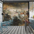 Papel pintado con pintura antigua El jinete fantasma. Papel pintado autoadhesivo. N.º 6510