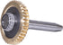 Gear with a shaft on a white background