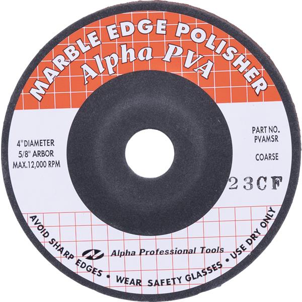 Barwalt 72548 Alpha PVA Marble Polishing Pads (Dry) - 80 Grit Coarse 10 Pieces