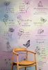 Fondo de pantalla con frase de afirmación. Decoración de dormitorio con frase de autocuidado y meditación. #6545 