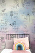 Fondo de pantalla con frase de afirmación. Decoración de dormitorio con frase de autocuidado y meditación. #6545 