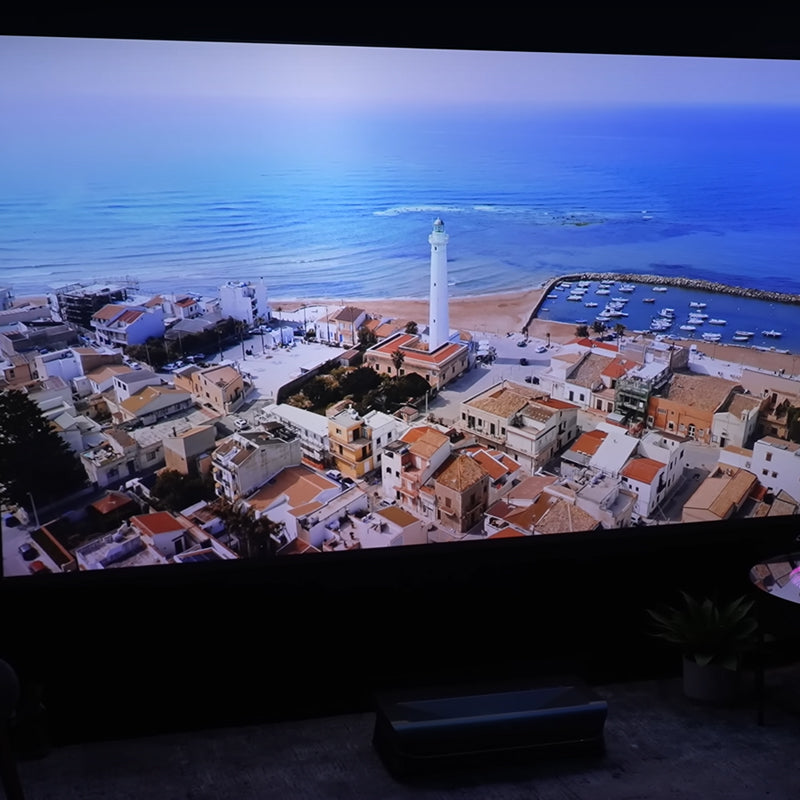 100''-130'' AWOL Vision Cinematic+ ALR Motorized Floor Rising Acoustic Screen