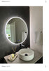 Zeek 30" BackLit LED Round Bathroom Wall Mirror MARD30