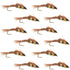 Double Bead Pheasant Tail Nymph Fly Fishing Flies -  1 Dozen Flies Hook Size 10