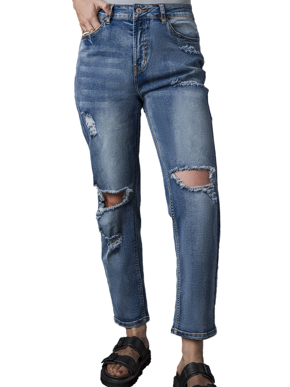 Weekend Ripped Jeans