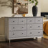 Cómoda de transición de madera maciza Spencer