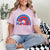 Patriotic Mama & Mini Matching T-shirt