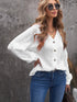Relaxed Fit Long Sleeve Button-Up