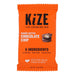 Kize Concepts - Barra energética de mantequilla de cacahuete cruda con chispas de chocolate (paquete de 10, 45 g)