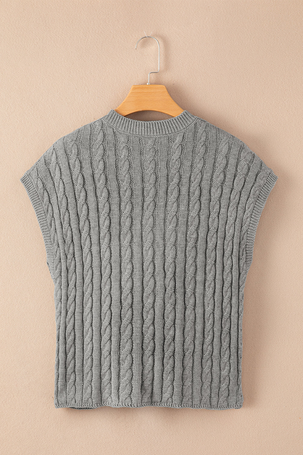 Chunky Cable Knit Top