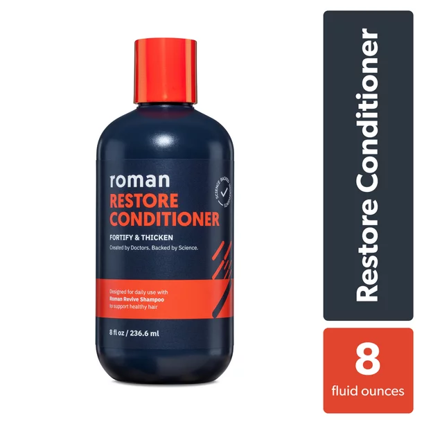 Acondicionador fortalecedor romano para el cabello - 8 onzas líquidas.