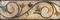 Autumn's Delicacy Floral Mosaic Border