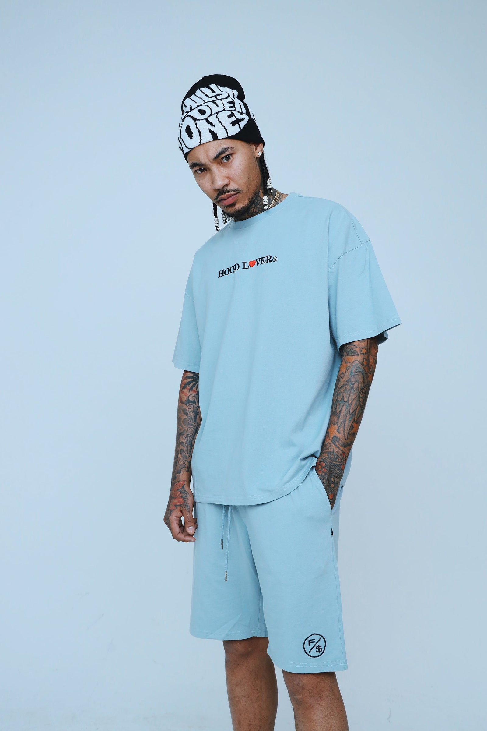 Hood Lover (Vintage Denim - Shorts)