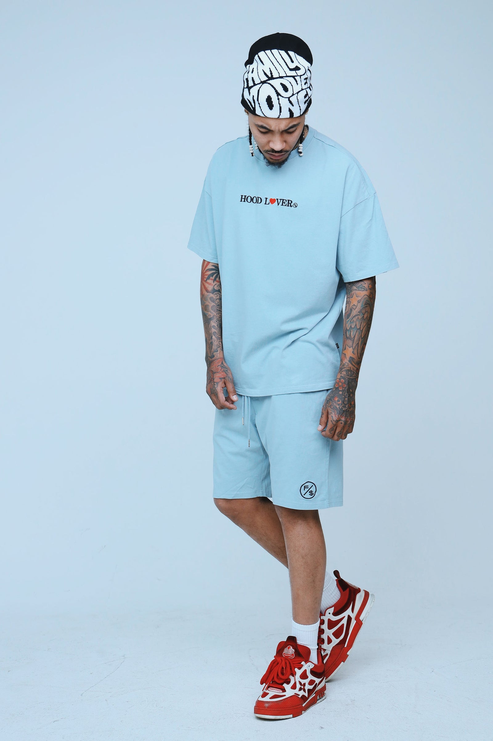 Hood Lover (Vintage Denim - Shorts)