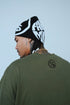 FS Family Over Money Y2K Knit Beanie (Black)