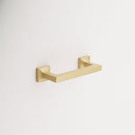 Victor Solid Brass Drawer Pull - 4 Inch Centers