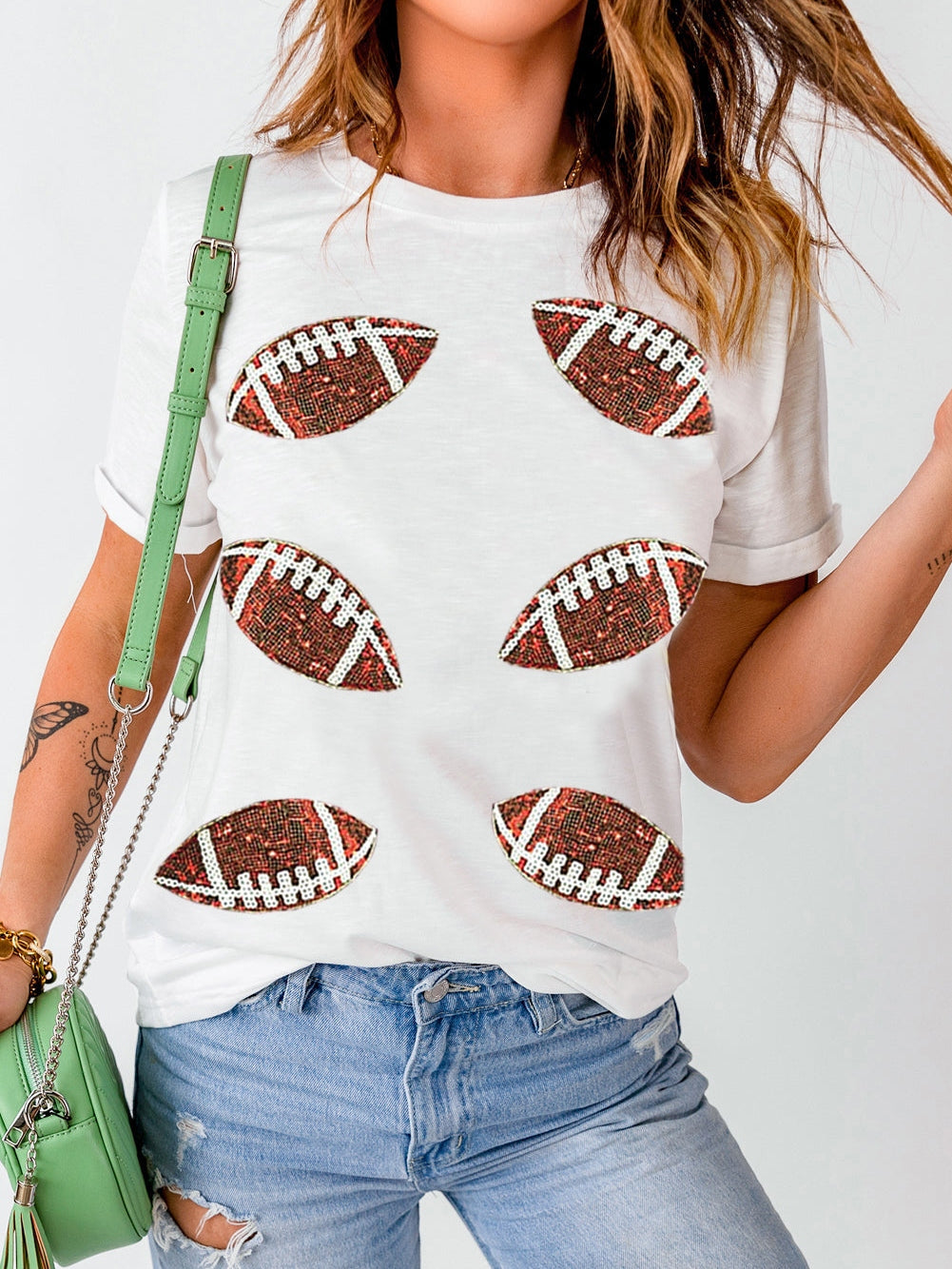Dazzling Football Top