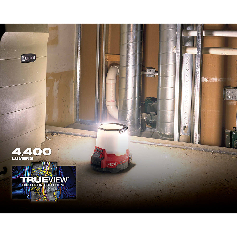 Luz de sitio compacta LED Milwaukee 2146-20 M18™ RADIUS™ con ONE-KEY™