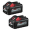 Paquete de baterías Milwaukee 48-11-1862 M18™ REDLITHIUM™ HIGH OUTPUT™ XC de 6,0 Ah (2 piezas)