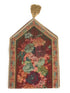 DaDa Bedding Set of 3-Pieces - Breath of Spring Floral Beige Woven Dining Tapestry Table Runners (3089)