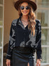 Chic Leopard Print Top