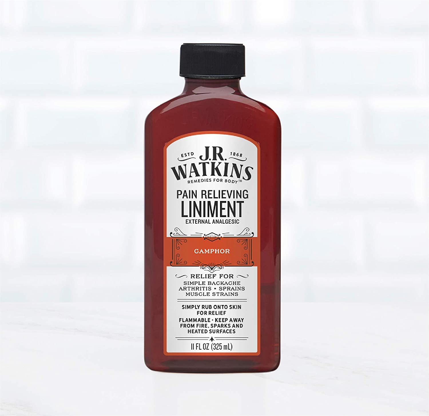 Linimento para aliviar el dolor natural JR Watkins, 11 oz. 