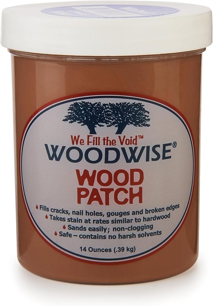 Parche para madera Woodwise de 14 oz en color nogal n.° CP608