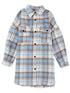 Women's Plaid Shirt Jacket