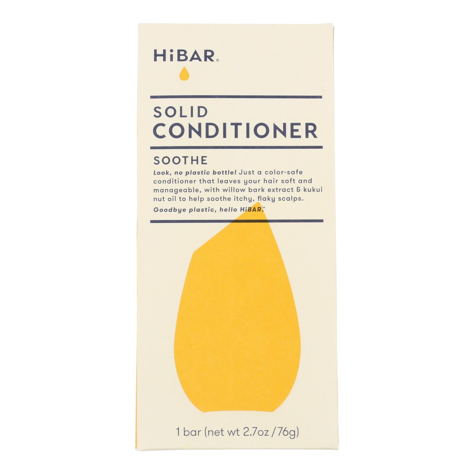 Acondicionador sólido Hibar Inc. Calmante 2.7 oz
