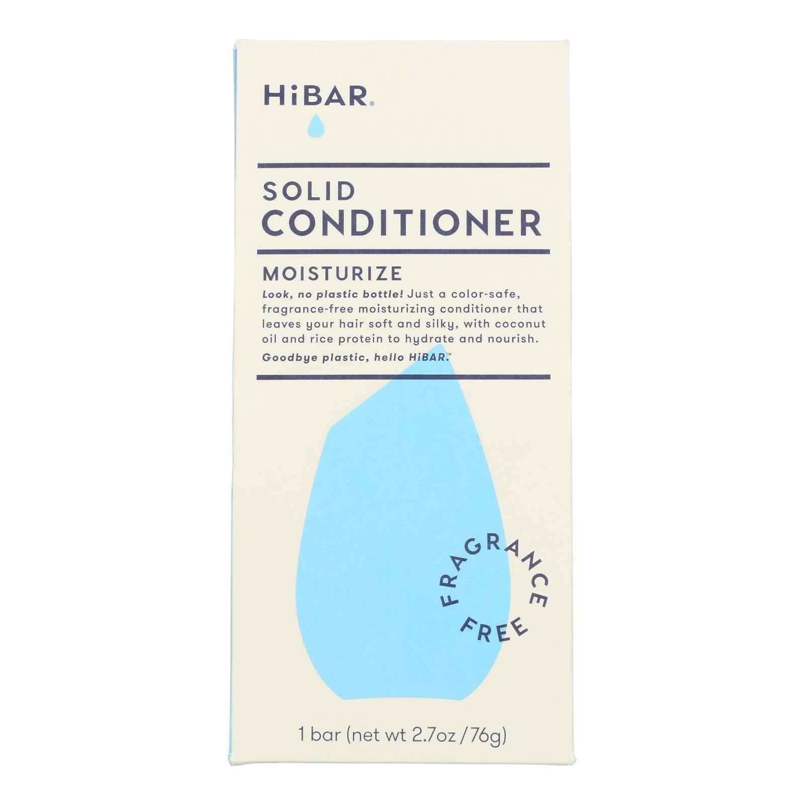 Acondicionador sólido Hibar - Sin fragancia - 2.7 oz 