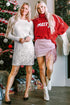 Red Merry Christmas Turtleneck Sweater