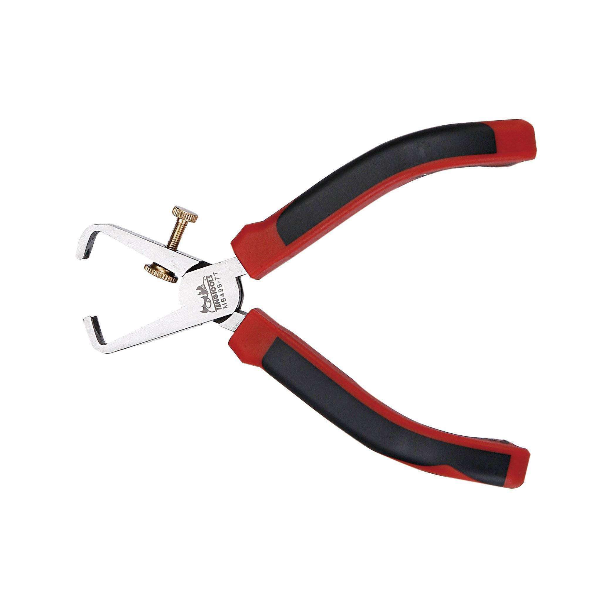 Teng Tools 6 Inch Professional TPR Grip Wire Stripping Pliers / Tool - MB499-7T