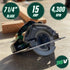 Metabo HPT C3607DAQ4M 36V MultiVolt Brushless 7-1/4-in Circular Saw (Tool Body Only)