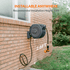Retractable Garden Hose Reel-5/8 in-115ft