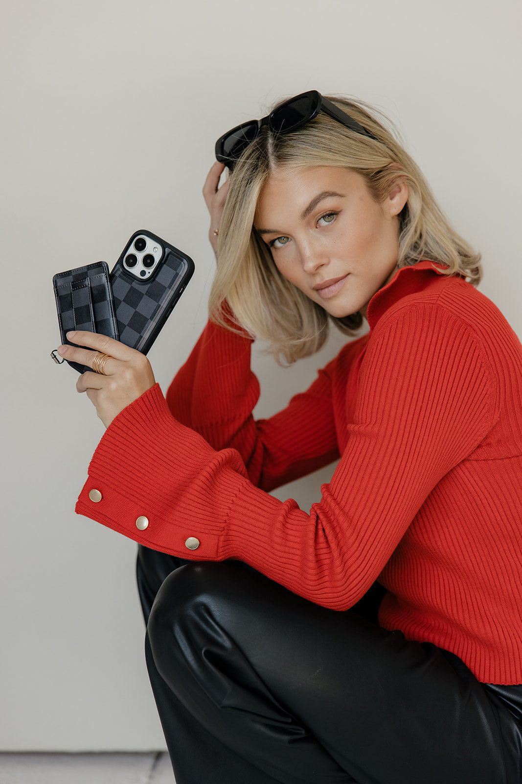 Midnight Check Magnetic Phone Case