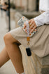 Coastal Check Wrist Lanyard