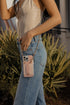 Blush Check Purse Phone Case