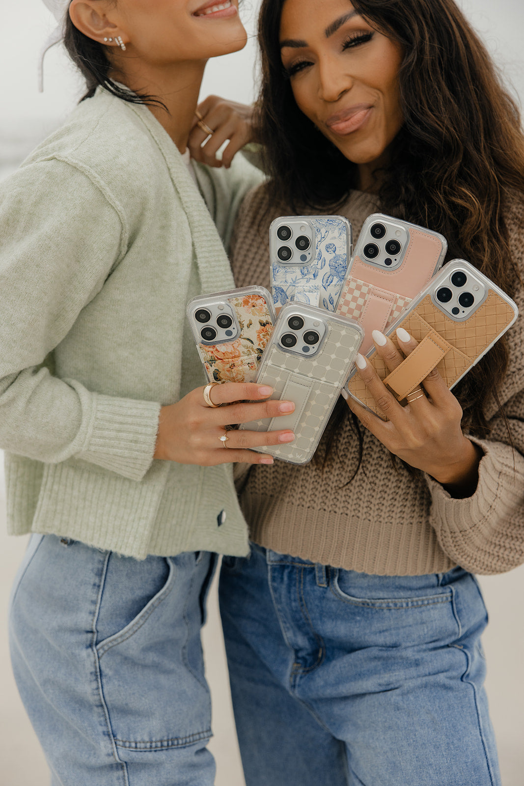 Blush Check Phone Case