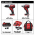 Kit combinado de 2 herramientas inalámbricas de iones de litio Milwaukee 2691-22 M18™