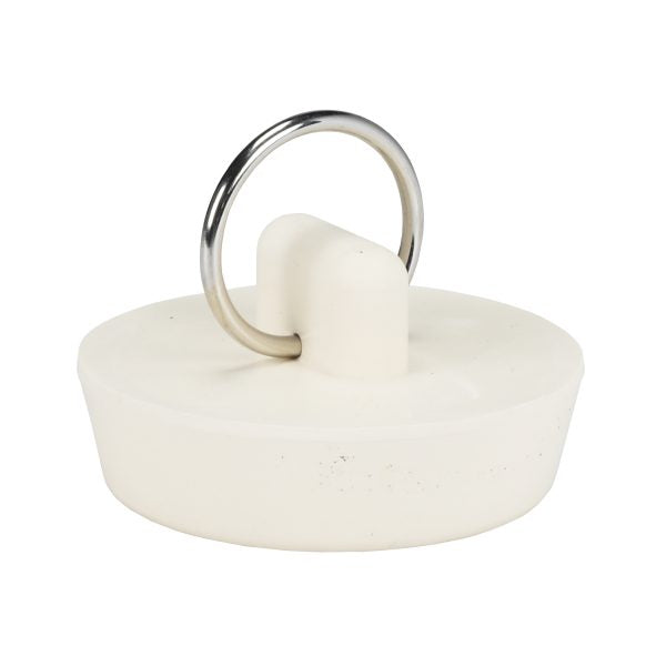 Danco 80226 1-3/8 in. Rubber Drain Stopper in White (1 per Card)